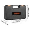 VEVOR Profi Steckschlüsselsatz CR-V-legierter Stahl 23-tlg Produktbild-Vorschau 8