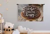 MuchoWow® Wandteppich Wandbehang Zitate - 'Backe jemanden Produktbild-Vorschau 3