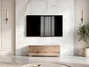 AX LIVING Barvo 100 cm TV Kommode Lowboard Braun Eiche Produktbild-Vorschau 1