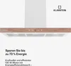 Klarstein ZenFusion T Dunstabzugshaube - 90 cm Wandmontage, Produktbild-Vorschau 4