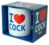 Tasse en céramique "I Love Cock". Voir les images du produit 5
