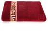 Luxus Medusa Duschtuch 70x140 cm - Bordeaux - feinste Produktbild-Vorschau 1