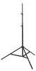 A black light stand with a tripod base and adjustable height. Produktbild-Vorschau