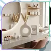 Designová váza, bílá, kulatá, moderní, do interiéru Náhled obrázku produktu 8