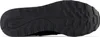 The underside of a black New Balance sneaker. Voir les images du produit