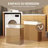 Kosz na pranie HOMCOM z bambusa z pokrywką, 100 l, z Podgląd zdjęcia produktu 10
