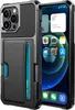 INF Schwarze Kartenhalter Stoßfeste Handyhülle für iPhone Produktbild-Vorschau 1