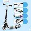 TONBUX Kinderroller für 3-12 Jahre, Kinderroller mit coolem Produktbild-Vorschau 2