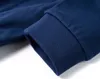 Kinder-Kapuzenpullover Marineblau 92 Produktbild-Vorschau 5