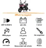 Moto électrique BMW F850 GS pour enfants 12 V (3 à 6 ans) – Voir les images du produit 8