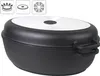 2 in 1 Aluguss-Bräter mit integrierter Grillpfanne - Produktbild-Vorschau 1