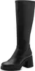 Tamaris Damen Stiefel Langschaft vegan und mit Produktbild-Vorschau 3