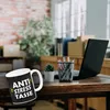 Kaffeebecher mit angespanntem Motiv und Spruch: Produktbild-Vorschau 3