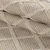 Outdoor Teppich Wetterfest 240x340 Rechteck Beige für Produktbild-Vorschau 6