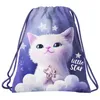 5 tlg. Katze Schulranzen Set - Tornister + Brotdose + Produktbild-Vorschau 12