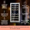 Klarstein Cave a Vin, Réfrigérateur à Vin avec Porte en Voir les images du produit 2