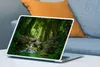 MuchoWow® Laptop Aufkleber Sticker Cover Dschungel - Steine Produktbild-Vorschau 4