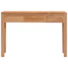 vidaXL Konsolentisch 110x35x75 cm Massivholz Teak Produktbild-Vorschau 1
