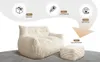 Doppel-Sitzsack mit Hocker–Große Sitzsack-Lounger für Produktbild-Vorschau 4