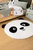 Kinderteppich panda "andy" schwarz & weiß d100cm  - Produktbild-Vorschau 4