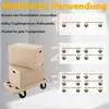 TWOLIIN 2 Stück Transportroller 580 x 290 x 108mm Produktbild-Vorschau 7