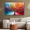 Leinwand Bilder 120x80 cm - Lebensbaum - Farbenfroh - Produktbild-Vorschau 5