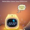 Nachtlichter, Niedliches Silikon-Bären-Nachtlicht, LED mit Produktbild-Vorschau 3