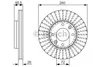 BOSCH Bremsscheiben (2 Stück)  0 986 479 353 Produktbild-Vorschau 5