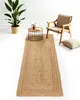 carpetfine Tapis Jute Nele couloir couleur naturelle beige Voir les images du produit 1