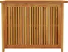 vidaXL Coffre de jardin 75x75x58 cm bois massif acacia Voir les images du produit 11
