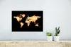 MuchoWow® Poster Weltkarte - Aquarell - Schwarz 30x20 cm - Produktbild-Vorschau 5