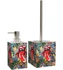 2-teiliges Badezimmer Set Seifenspender und WC-Bürste - Produktbild-Vorschau 2