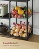 VASAGLE Küchenregal, Standregal mit 2 Metallkörben, 35 x 80 Produktbild-Vorschau 7