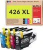 A multi-pack of ink cartridges is shown, with the packaging box prominently displayed above the cartridges. Produktbild-Vorschau