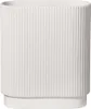 Asa Vase Art Deco Oval Weiß (20 cm) Produktbild-Vorschau 1