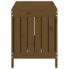 Gartentruhe Honigbraun 108x42,5x54 cm Massivholz Kiefer Produktbild-Vorschau 6