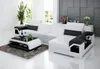 Ecksofa Polster Ecksofa LForm Couchtisch Modernes Sofa Produktbild-Vorschau 5