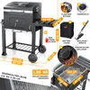 KESSER® Grill Grillwagen XXL Holzkohlegrill mit Deckel, Produktbild-Vorschau 5
