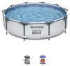 Bestway Steel Pro 56408, 4678 l, Basen ramowy, Niebieski, Podgląd zdjęcia produktu 1
