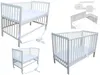 Kinderbett - Beistellbett - Babybett 120x60cm mit Matratze, Produktbild-Vorschau 1