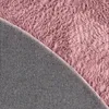 Teppich Rund Fellteppich Kunstfell Plüsch Bettvorleger Produktbild-Vorschau 4