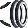 2 pneumatici a parete bianca Kenda K265 2.75-17 (2 3/4 x Anteprima dell’immagine prodotto 1