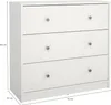 CALICOSY - Commode 3 tiroirs L72,4 cm - LISE Voir les images du produit 12