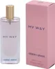 A perfume bottle and its box are displayed side-by-side against a white background. Produktbild-Vorschau