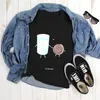 Mr. & Mrs. Panda T-Shirt Milch Keks - Schwarz - Geschenk, Produktbild-Vorschau 2