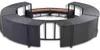 vidaXL Whirlpool surround Black Poly-Rattan Náhled obrázku produktu 7