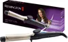 Product packaging with a curling iron displayed in front and a model on the box. Produktbild-Vorschau