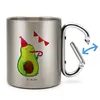 Mr. & Mrs. Panda Thermobecher Avocado Party - Transparent - Produktbild-Vorschau 3