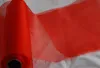 Organza rot 35 cm x 20 m Tischkäufer Dekoration Feier Produktbild-Vorschau 3