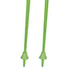 Two green ski poles with baskets and tips are shown against a white background. Produktbild-Vorschau